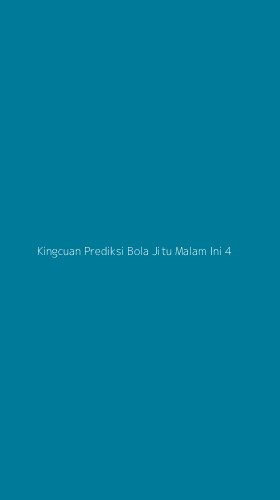 Tampilan Antarmuka Aplikasi Kingcuan Prediksi Bola Jitu Malam Ini - 4
