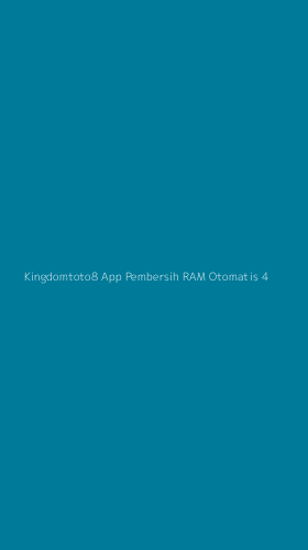 Tampilan Antarmuka Aplikasi Kingdomtoto8 App Pembersih Ram Otomatis - 4