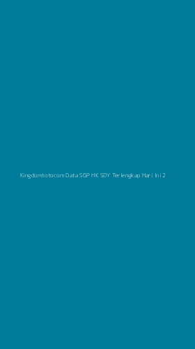 Tampilan Antarmuka Aplikasi Kingdomtotocom Data Sgp Hk Sdy Terlengkap Hari Ini - 2