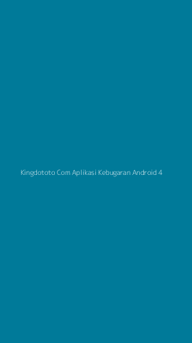 Tampilan Antarmuka Aplikasi Kingdototo Com Aplikasi Kebugaran Android - 4