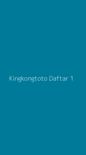 Tampilan Antarmuka Aplikasi Kingkongtoto Daftar - 1