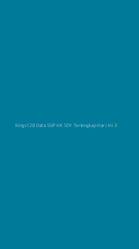 Tampilan Antarmuka Aplikasi Kings128 Data Sgp Hk Sdy Terlengkap Hari Ini - 3