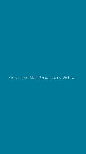 Tampilan Antarmuka Aplikasi Kioscasino Alat Pengembang Web - 4