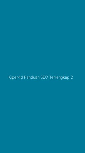 Tampilan Antarmuka Aplikasi Kiper4d Panduan Seo Terlengkap - 2