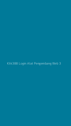 Tampilan Antarmuka Aplikasi Klik388 Login Alat Pengembang Web - 3