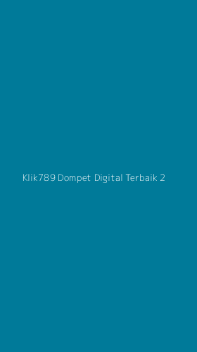 Tampilan Antarmuka Aplikasi Klik789 Dompet Digital Terbaik - 2
