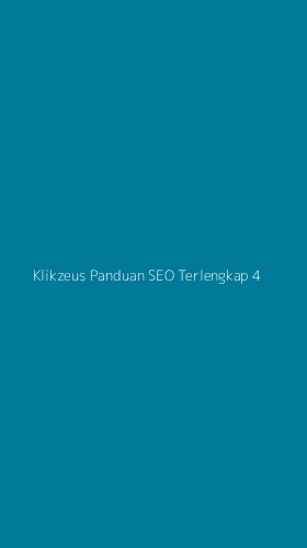 Tampilan Antarmuka Aplikasi Klikzeus Panduan Seo Terlengkap - 4