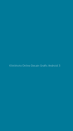Tampilan Antarmuka Aplikasi Kliniktoto Online Desain Grafis Android - 3