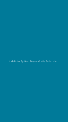 Tampilan Antarmuka Aplikasi Kodaltoto Aplikasi Desain Grafis Android - 4