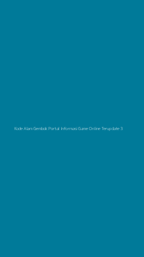 Tampilan Antarmuka Aplikasi Kode Alam Gembok Portal Informasi Game Online Terupdate - 3