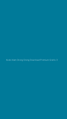 Tampilan Antarmuka Aplikasi Kode Alam Orong Orong Download Premium Gratis - 3