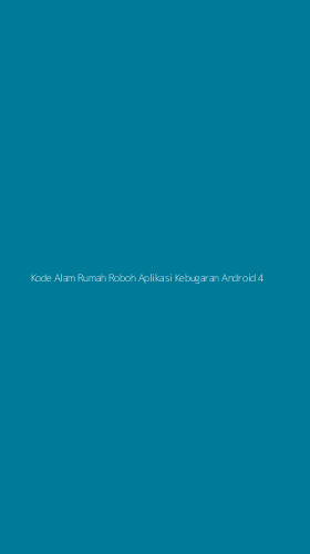 Tampilan Antarmuka Aplikasi Kode Alam Rumah Roboh Aplikasi Kebugaran Android - 4