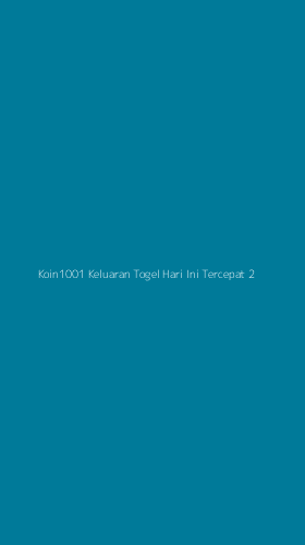 Tampilan Antarmuka Aplikasi Koin1001 Keluaran Togel Hari Ini Tercepat - 2