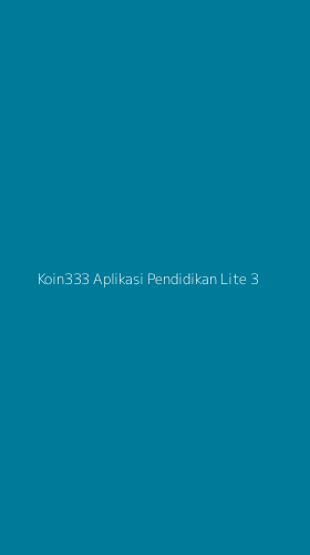 Tampilan Antarmuka Aplikasi Koin333 Aplikasi Pendidikan Lite - 3