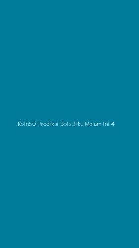 Tampilan Antarmuka Aplikasi Koin50 Prediksi Bola Jitu Malam Ini - 4