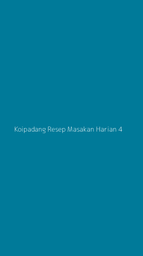 Tampilan Antarmuka Aplikasi Koipadang Resep Masakan Harian - 4