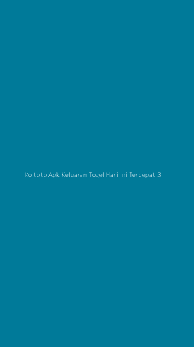 Tampilan Antarmuka Aplikasi Koitoto Apk Keluaran Togel Hari Ini Tercepat - 3
