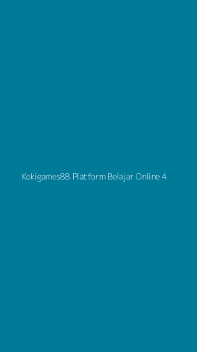 Tampilan Antarmuka Aplikasi Kokigames88 Platform Belajar Online - 4