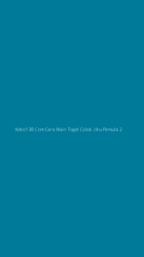 Tampilan Antarmuka Aplikasi Koko138 Com Cara Main Togel Colok Jitu Pemula - 2