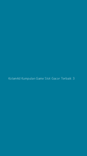 Tampilan Antarmuka Aplikasi Kolam4d Kumpulan Game Slot Gacor Terbaik - 3