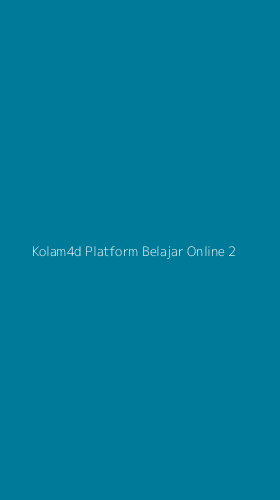Tampilan Antarmuka Aplikasi Kolam4d Platform Belajar Online - 2