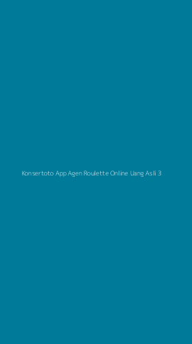 Tampilan Antarmuka Aplikasi Konsertoto App Agen Roulette Online Uang Asli - 3