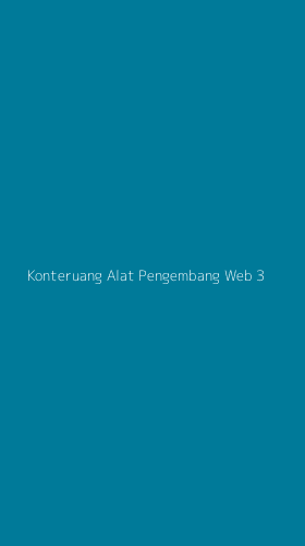 Tampilan Antarmuka Aplikasi Konteruang Alat Pengembang Web - 3