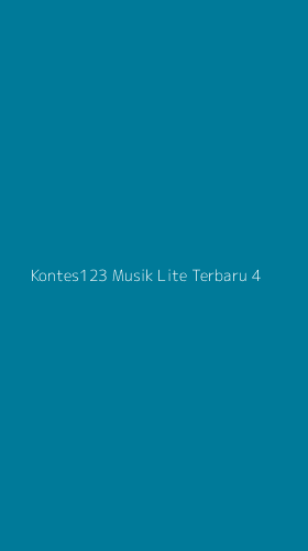 Tampilan Antarmuka Aplikasi Kontes123 Musik Lite Terbaru - 4
