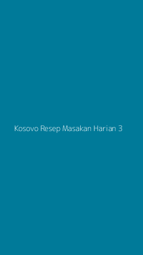 Tampilan Antarmuka Aplikasi Kosovo Resep Masakan Harian - 3