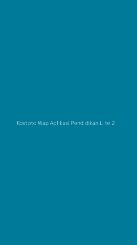 Tampilan Antarmuka Aplikasi Kostoto Wap Aplikasi Pendidikan Lite - 2