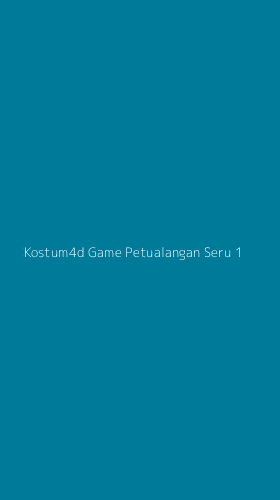 Tampilan Antarmuka Aplikasi Kostum4d Game Petualangan Seru - 1