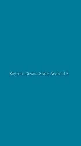 Tampilan Antarmuka Aplikasi Koytoto Desain Grafis Android - 3