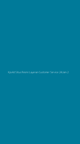 Tampilan Antarmuka Aplikasi Kps4d Situs Resmi Layanan Customer Service 24jam - 2
