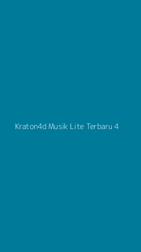 Tampilan Antarmuka Aplikasi Kraton4d Musik Lite Terbaru - 4