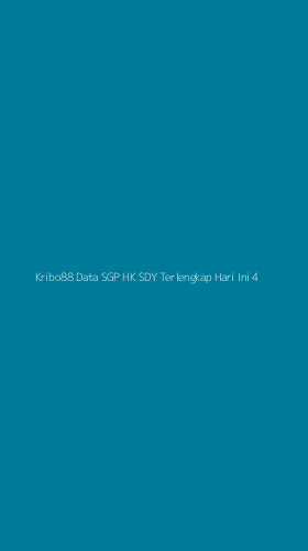 Tampilan Antarmuka Aplikasi Kribo88 Data Sgp Hk Sdy Terlengkap Hari Ini - 4