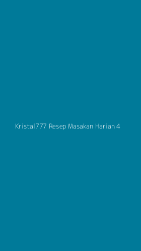Tampilan Antarmuka Aplikasi Kristal777 Resep Masakan Harian - 4