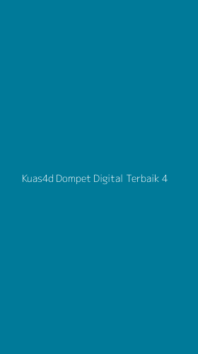 Tampilan Antarmuka Aplikasi Kuas4d Dompet Digital Terbaik - 4