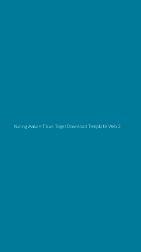 Tampilan Antarmuka Aplikasi Kucing Makan Tikus Togel Download Template Web - 2