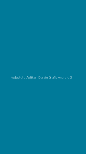 Tampilan Antarmuka Aplikasi Kudustoto Aplikasi Desain Grafis Android - 3