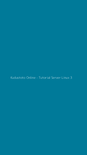 Tampilan Antarmuka Aplikasi Kudustoto Online - Tutorial Server Linux - 3