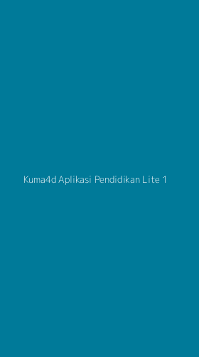 Tampilan Antarmuka Aplikasi Kuma4d Aplikasi Pendidikan Lite - 1