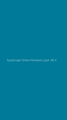 Tampilan Antarmuka Aplikasi Kyubitogel Online Perekam Layar Hd - 4