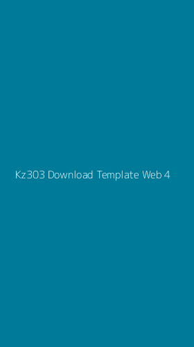 Tampilan Antarmuka Aplikasi Kz303 Download Template Web - 4