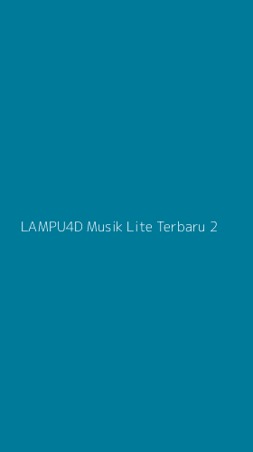 Tampilan Antarmuka Aplikasi Lampu4d Musik Lite Terbaru - 2