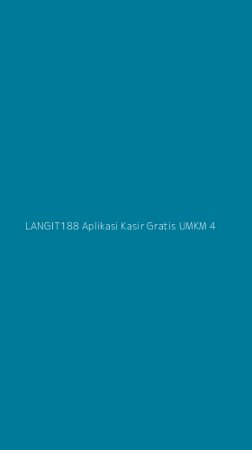 Tampilan Antarmuka Aplikasi Langit188 Aplikasi Kasir Gratis Umkm - 4