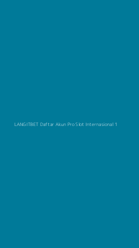 Tampilan Antarmuka Aplikasi Langitbet Daftar Akun Pro Slot Internasional - 1
