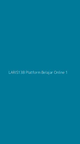 Tampilan Antarmuka Aplikasi Laris138 Platform Belajar Online - 1