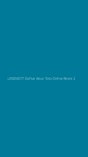 Tampilan Antarmuka Aplikasi Legend77 Daftar Akun Toto Online Resmi - 2