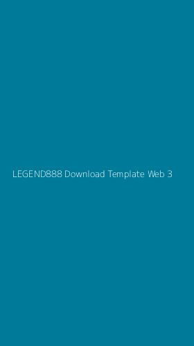 Tampilan Antarmuka Aplikasi Legend888 Download Template Web - 3