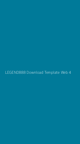 Tampilan Antarmuka Aplikasi Legend888 Download Template Web - 4